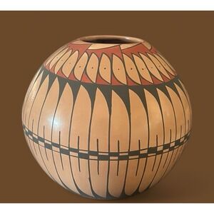 Mata‎ Ortiz Pottery Abigail Marin Bowl Paquime Traditional Ceramic Art Mexico